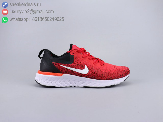NIKE ODYSSEY REACT RED BLACK UNISEX RUNNING SHOES